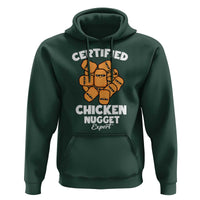 Funny Food Lover Gift Hoodie Certified Chicken Nugget Expert - Wonder Print Shop