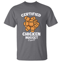 Funny Food Lover Gift T Shirt Certified Chicken Nugget Expert - Wonder Print Shop