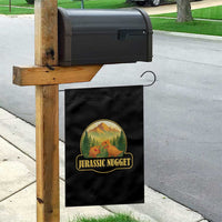 Jurassic Nugget World Dino Garden Flag Nugget Lover Gift - Wonder Print Shop