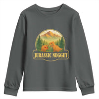 Jurassic Nugget World Dino Youth Sweatshirt Nugget Lover Gift - Wonder Print Shop