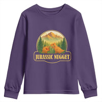 Jurassic Nugget World Dino Youth Sweatshirt Nugget Lover Gift - Wonder Print Shop