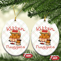 Kitten Nuggets Ceramic Ornament Funny Cat Lover Gift - Wonder Print Shop