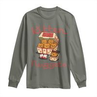Kitten Nuggets Long Sleeve Shirt Funny Cat Lover Gift - Wonder Print Shop