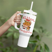 Kitten Nuggets Tumbler With Handle Funny Cat Lover Gift