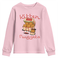 Kitten Nuggets Youth Sweatshirt Funny Cat Lover Gift - Wonder Print Shop