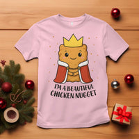 I'm A Beautiful Chicken Nugget T Shirt Food Humor Gift - Wonder Print Shop