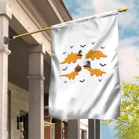 Halloween Dinosaur Nugget Garden Flag Funny Spooky Food Gift - Wonder Print Shop