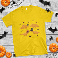 Halloween Dinosaur Nugget T Shirt Funny Spooky Food Gift - Wonder Print Shop