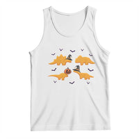 Halloween Dinosaur Nugget Tank Top Funny Spooky Food Gift - Wonder Print Shop