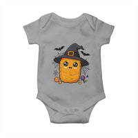 Halloween Nugget With Witch Hat Baby Onesie Funny Food Gift - Wonder Print Shop