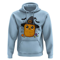 Halloween Nugget With Witch Hat Hoodie Funny Food Gift - Wonder Print Shop