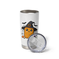 Halloween Nugget With Witch Hat Tumbler Cup Funny Food Gift