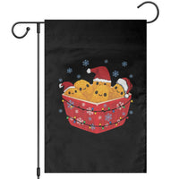 Christmas Chicken Nuggets Garden Flag Funny Food Lover Gift - Wonder Print Shop