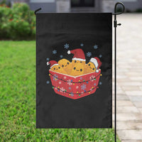 Christmas Chicken Nuggets Garden Flag Funny Food Lover Gift - Wonder Print Shop