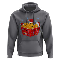 Christmas Chicken Nuggets Hoodie Funny Food Lover Gift - Wonder Print Shop