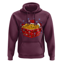 Christmas Chicken Nuggets Hoodie Funny Food Lover Gift - Wonder Print Shop