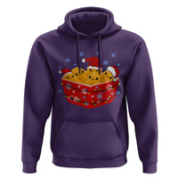 Christmas Chicken Nuggets Hoodie Funny Food Lover Gift - Wonder Print Shop
