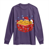Christmas Chicken Nuggets Long Sleeve Shirt Funny Food Lover Gift - Wonder Print Shop