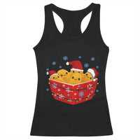 Christmas Chicken Nuggets Racerback Tank Top Funny Food Lover Gift - Wonder Print Shop