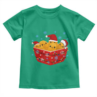 Christmas Chicken Nuggets Toddler T Shirt Funny Food Lover Gift - Wonder Print Shop