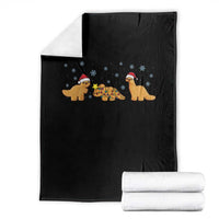 Chicken Nugget Lover Throw Blanket Christmas Holiday Gift - Wonder Print Shop