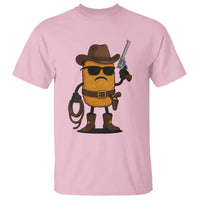 Cowboy Chicken Nugget T Shirt Funny Food Gift - Wonder Print Shop