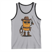 Cowboy Chicken Nugget Tank Top Funny Food Gift - Wonder Print Shop