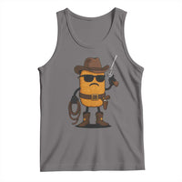 Cowboy Chicken Nugget Tank Top Funny Food Gift - Wonder Print Shop