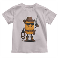 Cowboy Chicken Nugget Toddler T Shirt Funny Food Gift - Wonder Print Shop