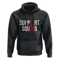 HIV AIDS Awareness Fighter Hoodie Support Squad Gift - Wonder Print Shop