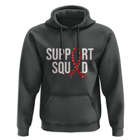 HIV AIDS Awareness Fighter Hoodie Support Squad Gift - Wonder Print Shop