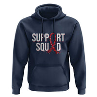 HIV AIDS Awareness Fighter Hoodie Support Squad Gift - Wonder Print Shop