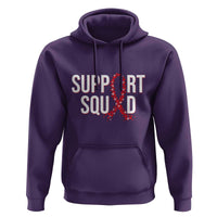 HIV AIDS Awareness Fighter Hoodie Support Squad Gift - Wonder Print Shop
