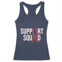 HIV AIDS Awareness Fighter Racerback Tank Top Support Squad Gift - Wonder Print Shop