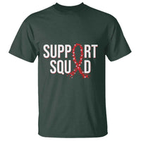 HIV AIDS Awareness Fighter T Shirt Support Squad Gift - Wonder Print Shop