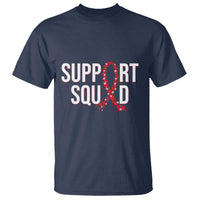 HIV AIDS Awareness Fighter T Shirt Support Squad Gift - Wonder Print Shop