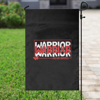 HIV Awareness Warrior Garden Flag Red Ribbon Fighter Gift - Wonder Print Shop