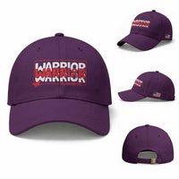 HIV Awareness Warrior Baseball Cap Red Ribbon Fighter Gift