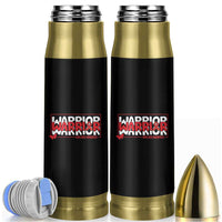 HIV Awareness Warrior Bullet Tumbler Red Ribbon Fighter Gift - Wonder Print Shop