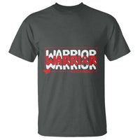 HIV Awareness Warrior T Shirt Red Ribbon Fighter Gift - Wonder Print Shop