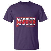 HIV Awareness Warrior T Shirt Red Ribbon Fighter Gift - Wonder Print Shop