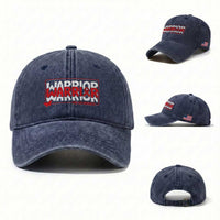 HIV Awareness Warrior Washed Cotton Baseball Cap Red Ribbon Fighter Gift