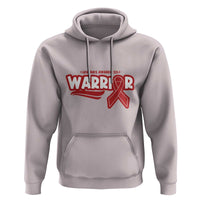 HIV Awareness Warrior Hoodie Red Ribbon Support Gift - Wonder Print Shop