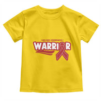 HIV Awareness Warrior Toddler T Shirt Red Ribbon Support Gift - Wonder Print Shop