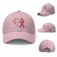 Never Forget World AIDS Day Baseball Cap Red Ribbon HIV Awareness Gift