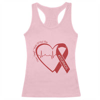 Never Forget World AIDS Day Racerback Tank Top Red Ribbon HIV Awareness Gift - Wonder Print Shop
