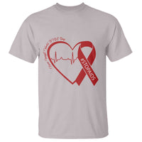 Never Forget World AIDS Day T Shirt Red Ribbon HIV Awareness Gift - Wonder Print Shop