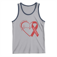 Never Forget World AIDS Day Tank Top Red Ribbon HIV Awareness Gift - Wonder Print Shop