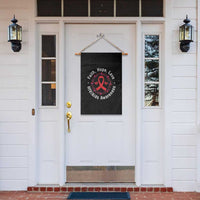 HIV Awareness Empowerment Gift Garden Flag Faith Hope Love - Wonder Print Shop