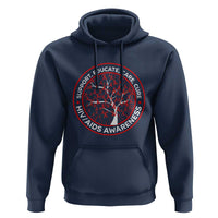 HIV AIDS Awareness Empowerment Gift Hoodie Support Educate Care Cure - Wonder Print Shop